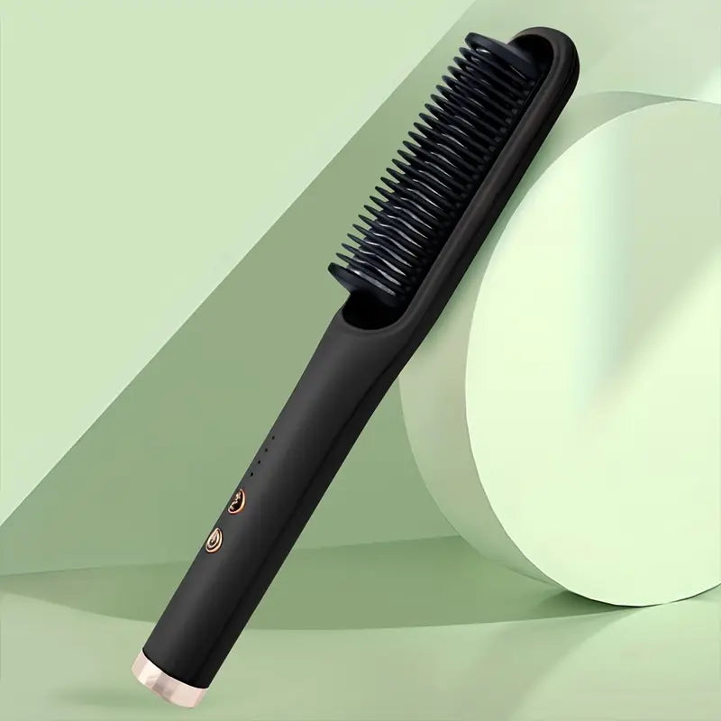 Glam Styler™ 2-in-1 Hair Straightening Brush